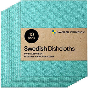Swedish Wholesale dishcloths absorb liquids quickly on kitchen counters
