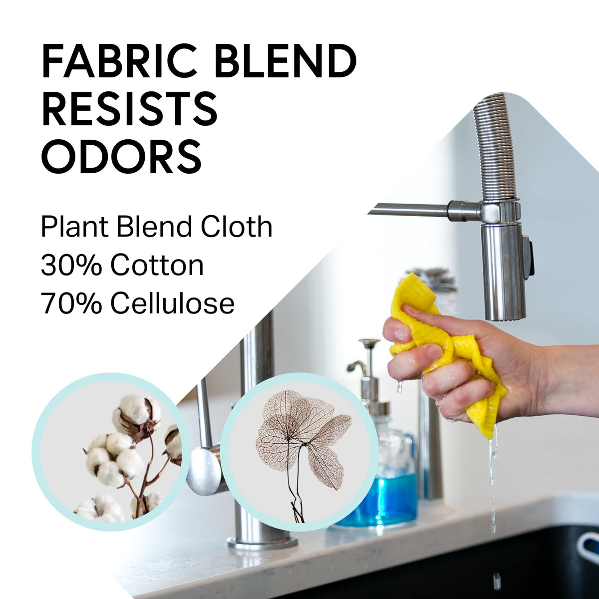 Swedish Wholesale dishcloths 8x7 inch size ideal for wiping spills and countertops.