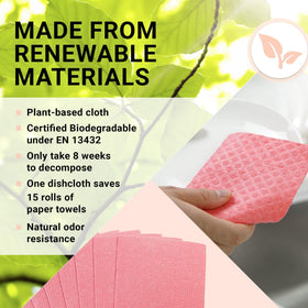 Swedish Wholesale dishcloths blue machine-washable for long-lasting performance