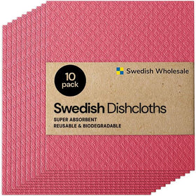 Swedish Wholesale dishcloths bulk pack for everyday kitchen cleanup.