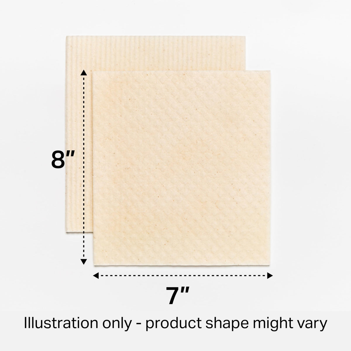 Swedish Wholesale dishcloths compostable material reduces landfill waste at end of life.