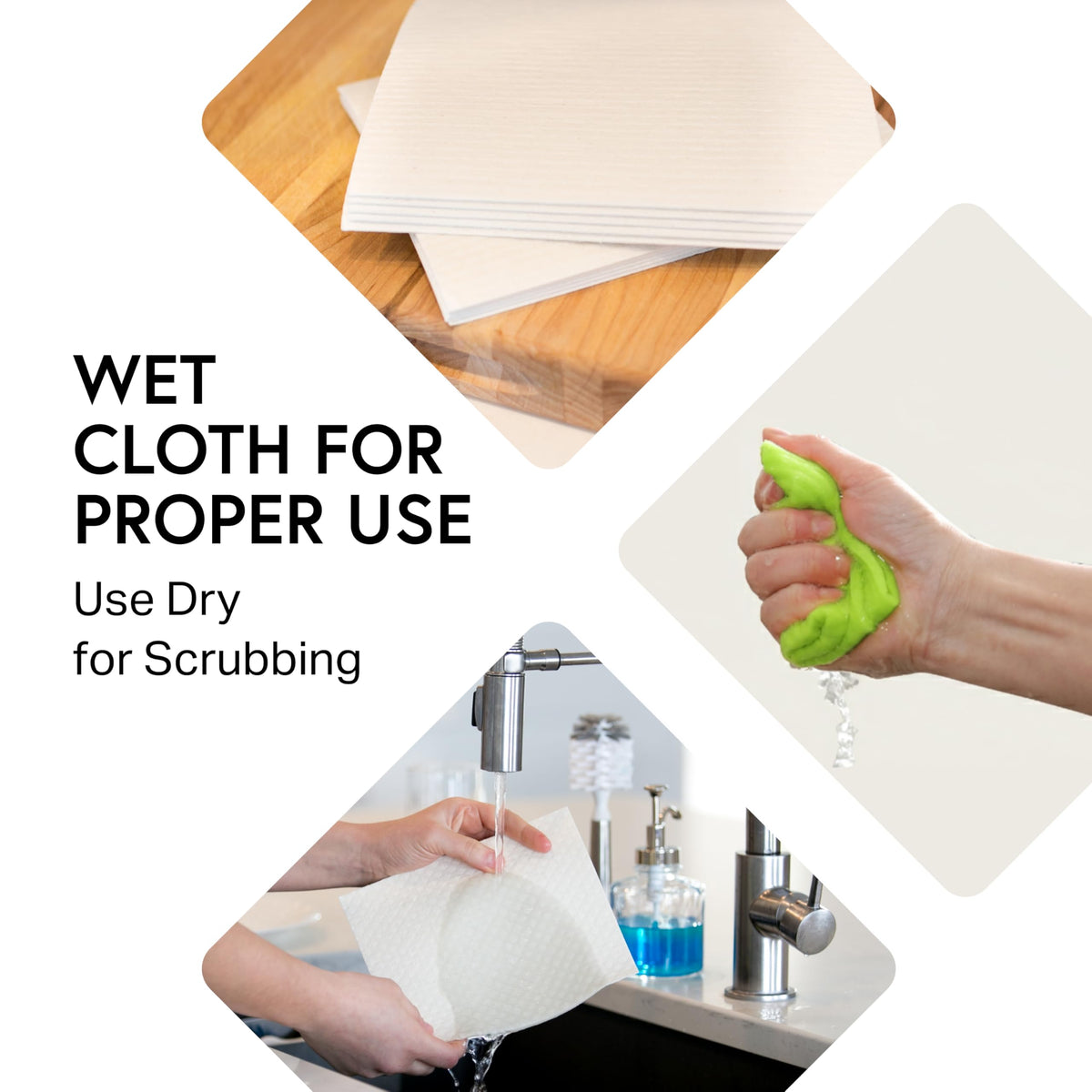 Swedish Wholesale dishcloths machine washable design supports repeated use.
