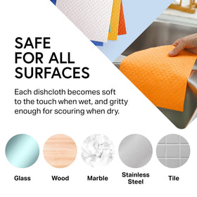 Swedish Wholesale dishcloths multipurpose cleaning for counters, dishes, sinks and more.