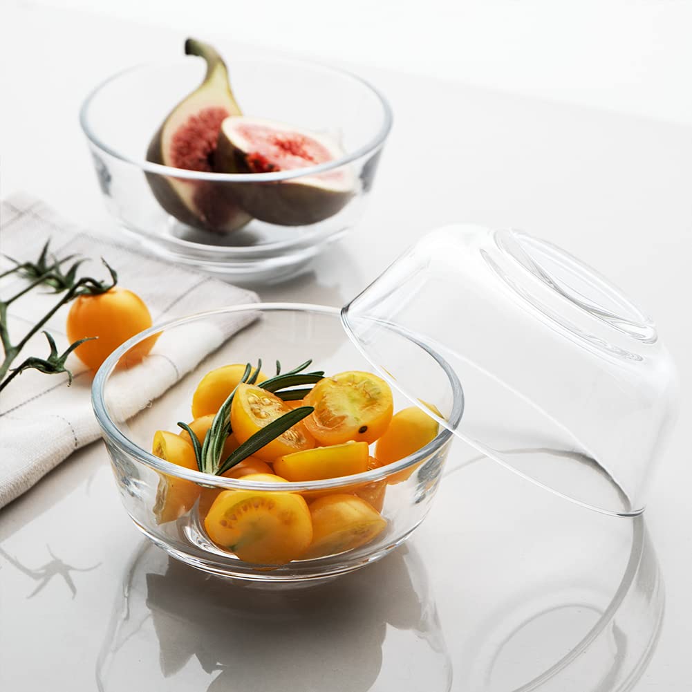 Sweejar bowls stack for space-saving storage in your kitchen cabinet.