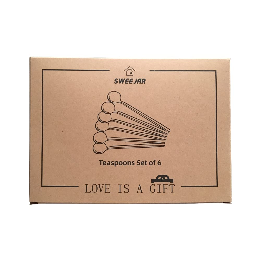 Sweejar gold spoons gift-pack, perfect for gifting to friends and family.