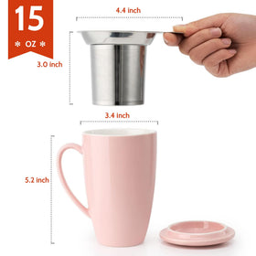 Sweese mug with lead-free glaze for safer daily tea enjoying.