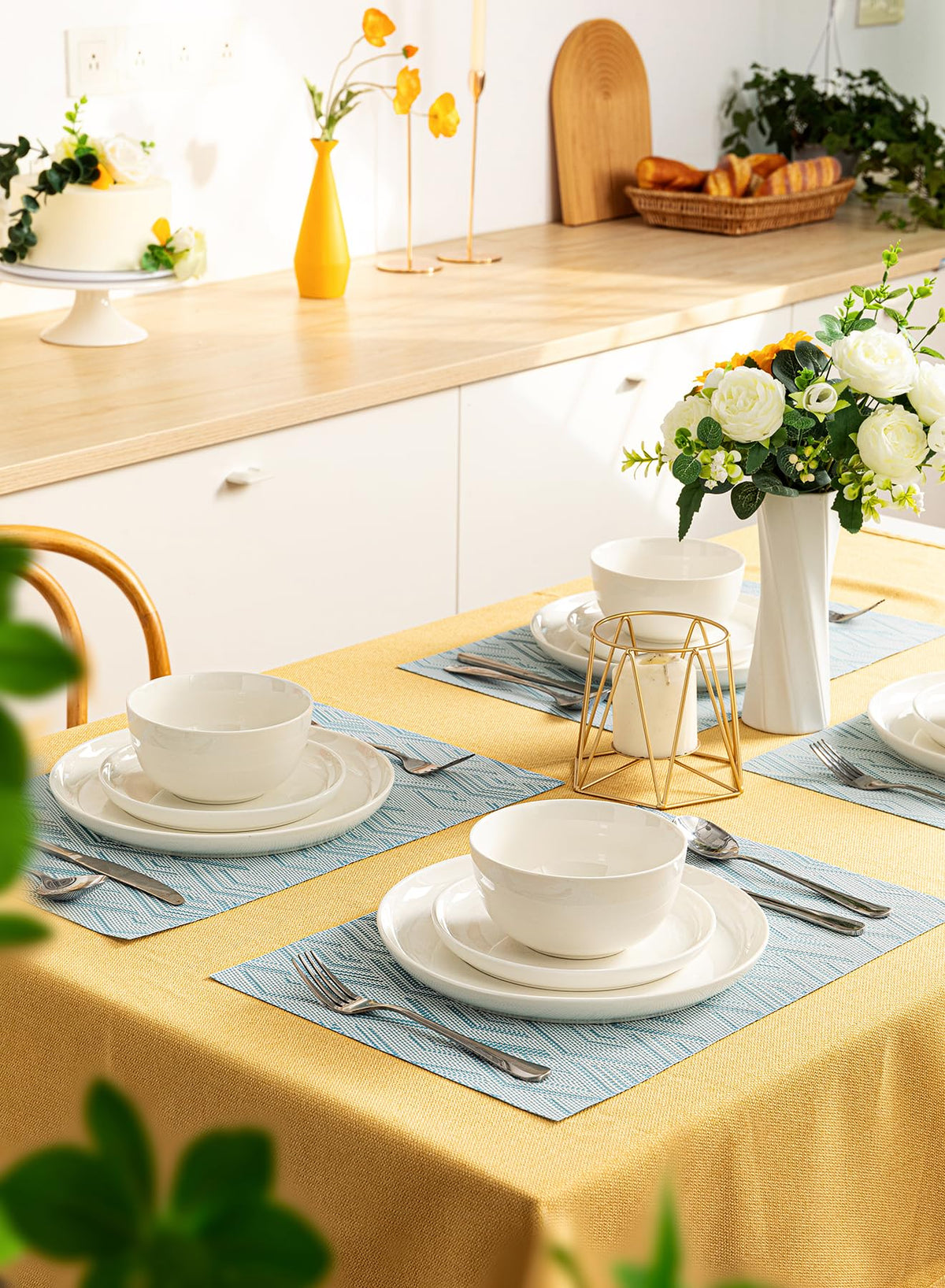Sweese stackable bowls ready for space-saving storage and tidy cabinets.