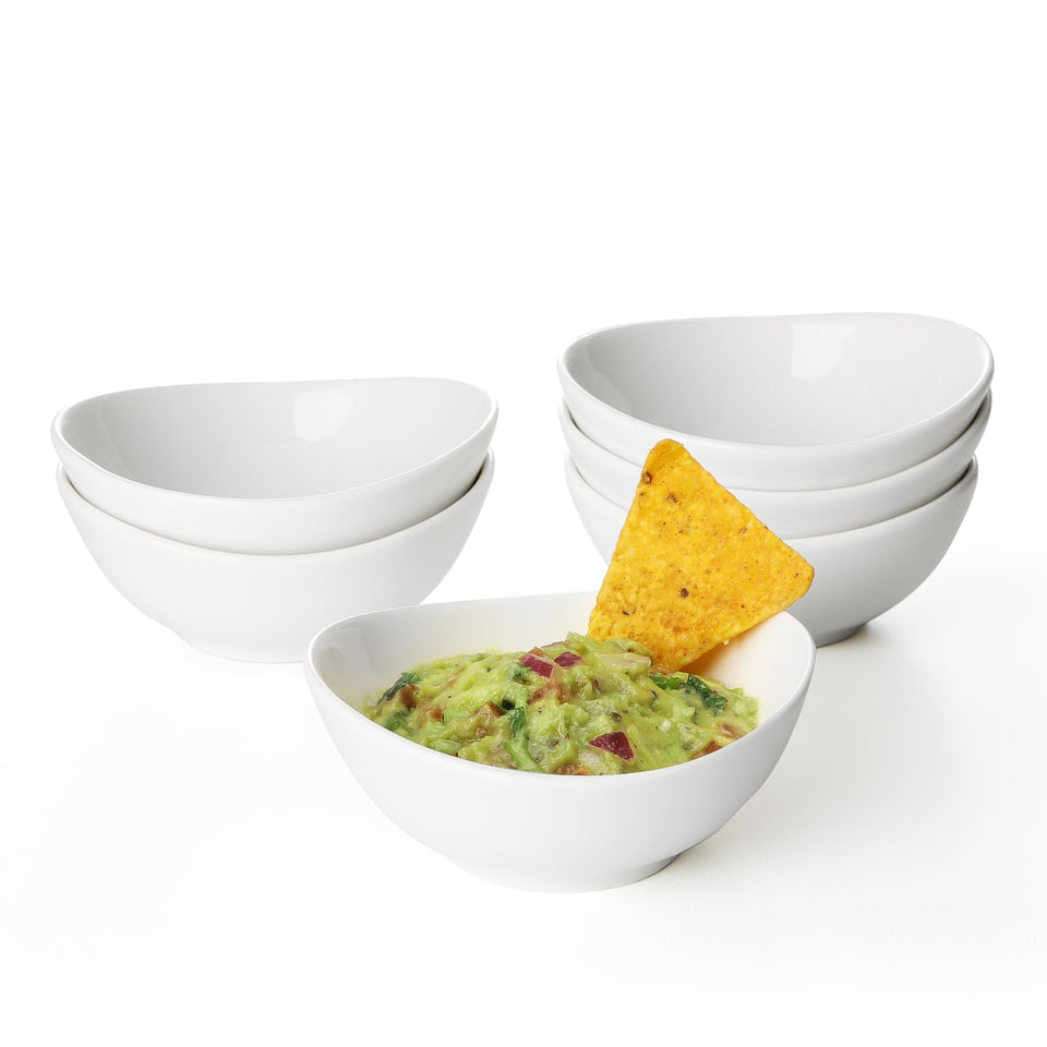 Sweese 4 oz bowls for dipping sauces and condiments, ideal for shared meals.