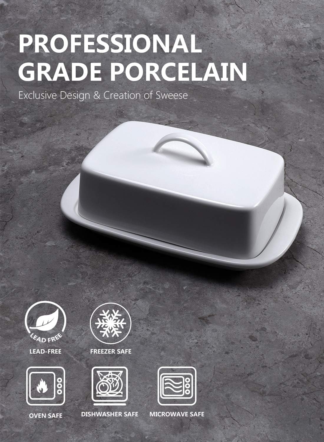 Sweese porcelain quality adds a clean, elegant touch to any kitchen decor