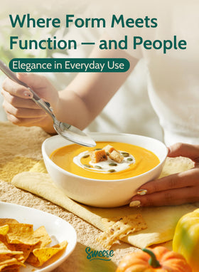 Sweese durable porcelain bowls resist chips and scratches for daily use.