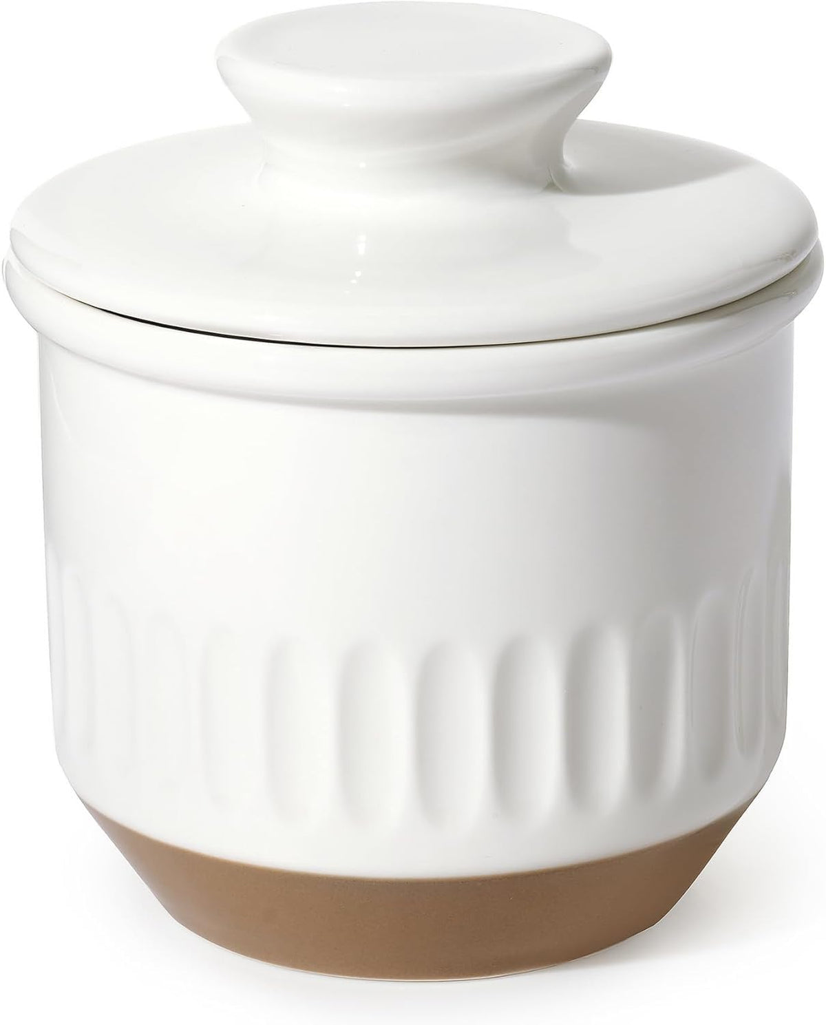 Sweese butter crock with water seal keeps butter soft and ready