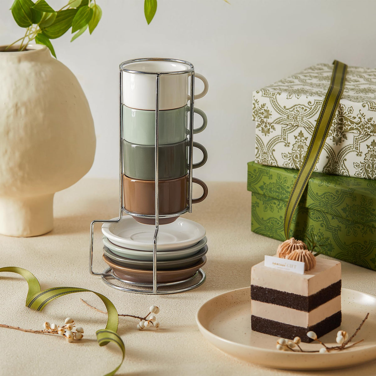 Sweese espresso cups bolster intimate mornings and casual gatherings.