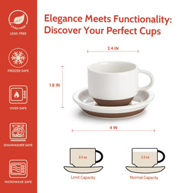 Sweese stackable stand saves counter space and reduces clutter.