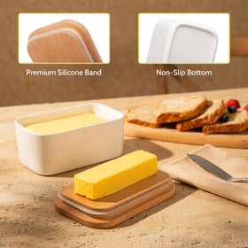 Sweese ceramic body offers durable, easy-care storage for daily use