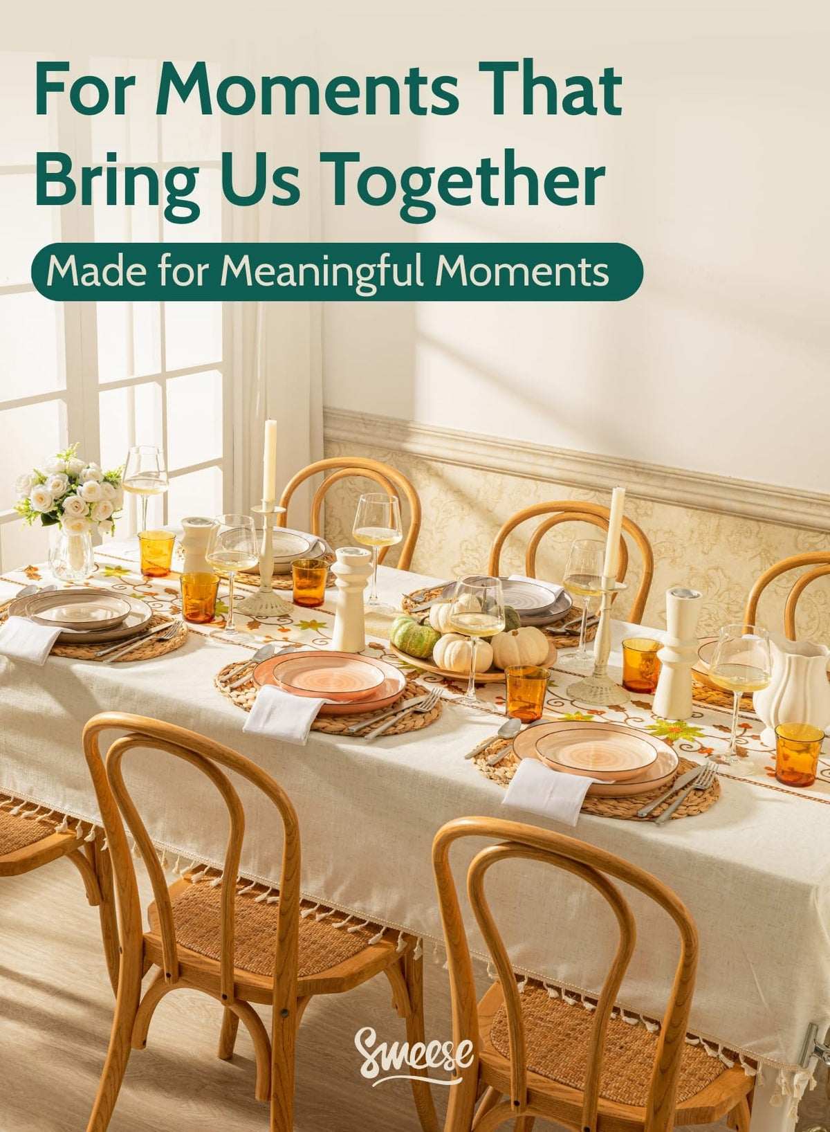 Sweese soup and salad bowls in durable porcelain for everyday use.