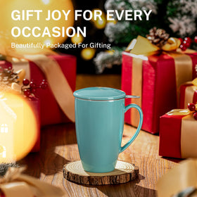 Sweese gift-boxed tea mug, ideal for gifting tea lovers.