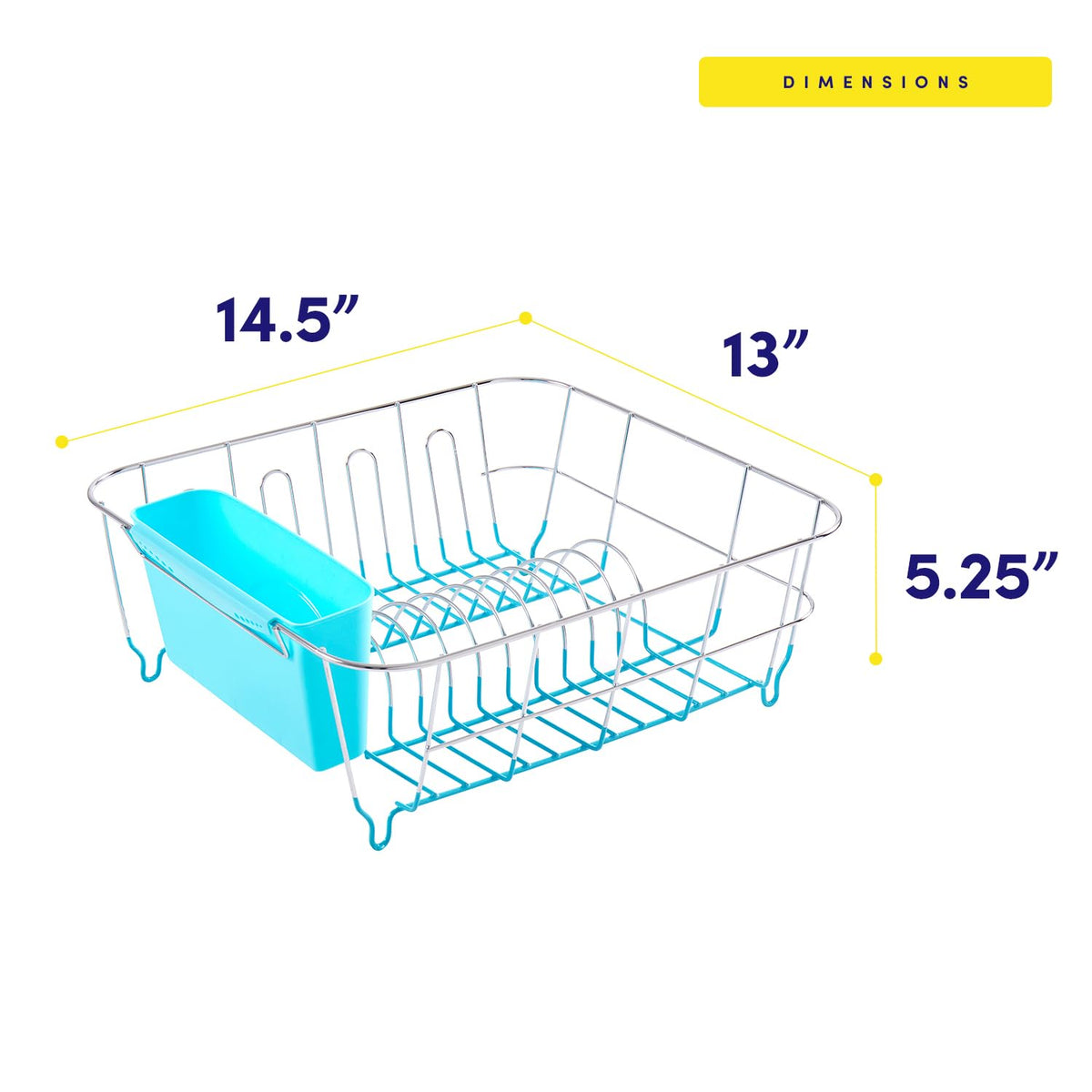 Sweet Home Collection chrome-plated steel construction provides sturdy support