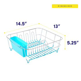 Sweet Home Collection chrome-plated steel construction provides sturdy support