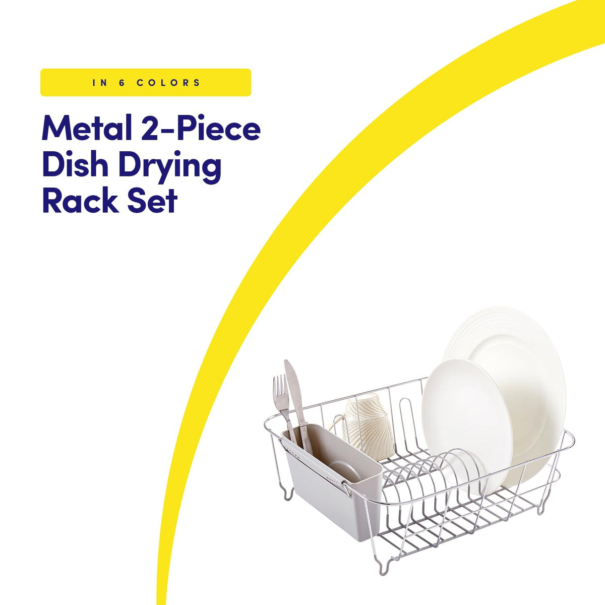 Sweet Home Collection removable utensil holder keeps flatware organized.