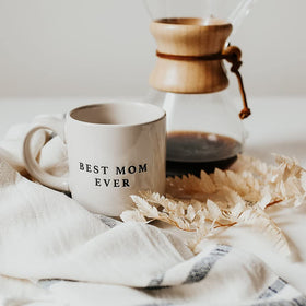 Sweet Water Decor Best Mom Ever mug 14oz capacity for hot or cold drinks
