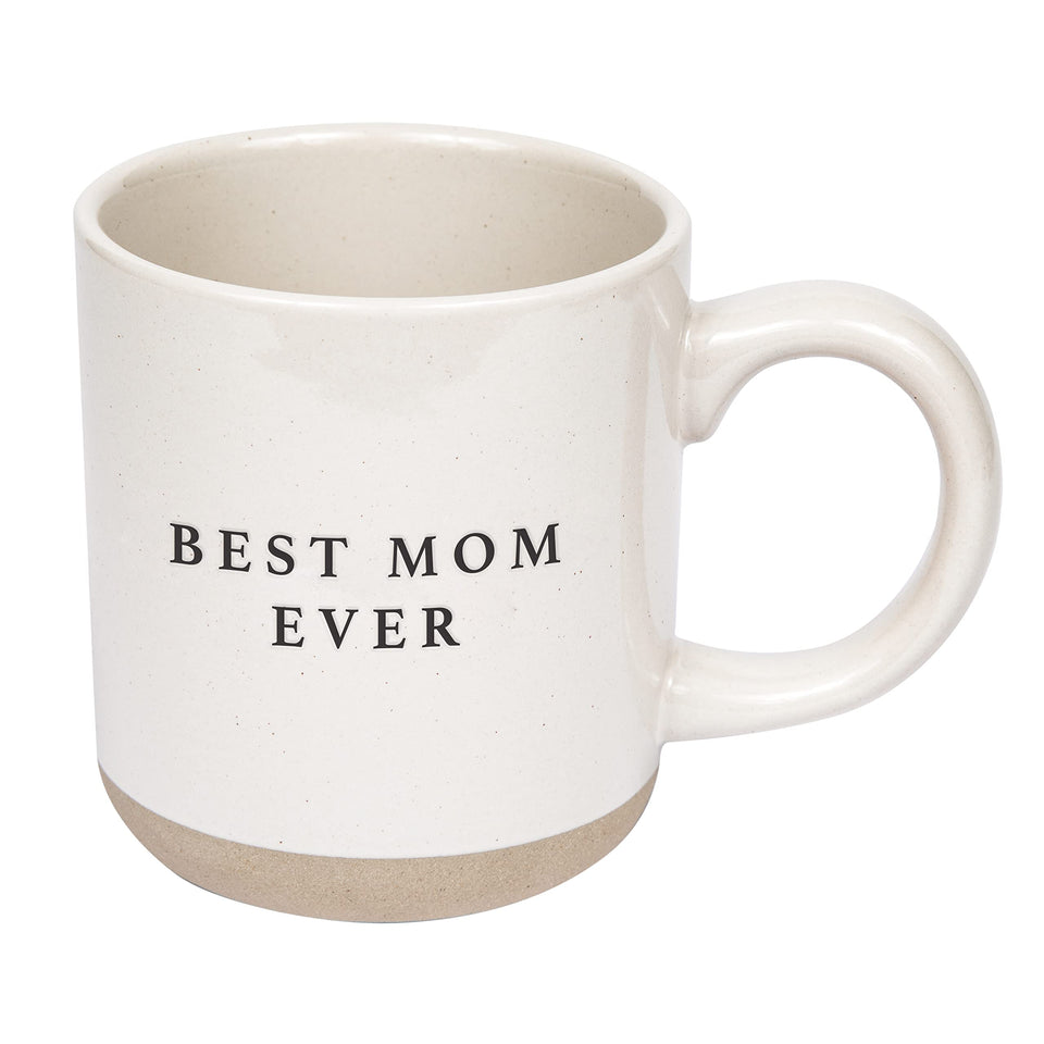 Sweet Water Decor Best Mom Ever mug front view for daily coffee or tea