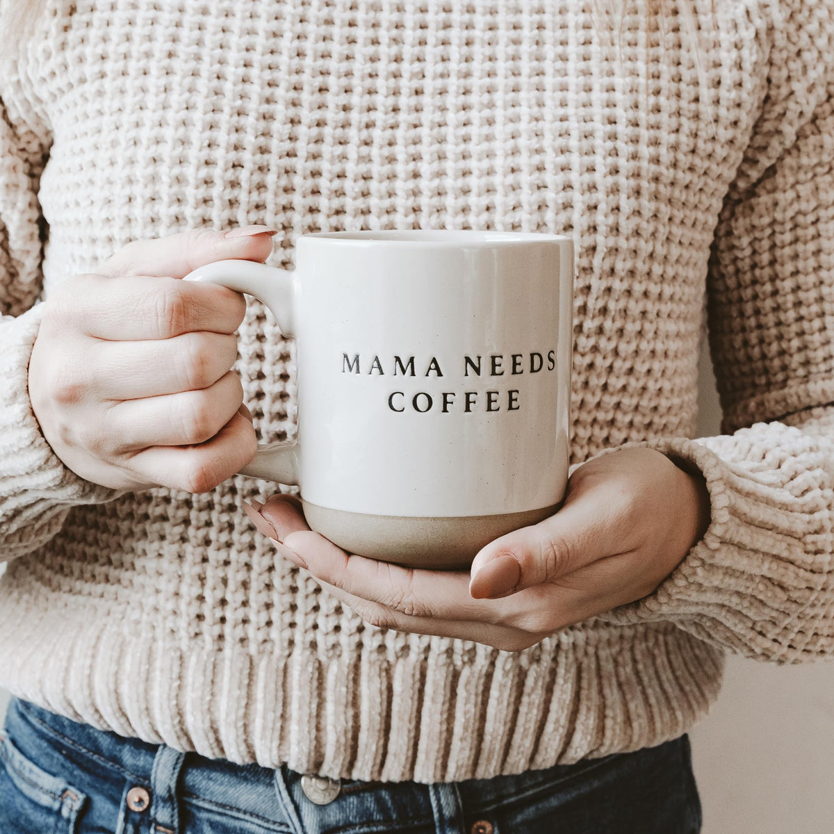 Sweet Water Decor mug features USA-designed minimalism for desk or kitchen spaces.