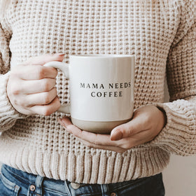 Sweet Water Decor mug features USA-designed minimalism for desk or kitchen spaces.