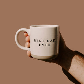 Sweet Water Decor stoneware mug with comfortable, easy-grip handle.