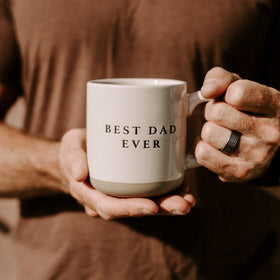 Sweet Water Decor mug with hand-lettered, double-sided design for stylish sips.