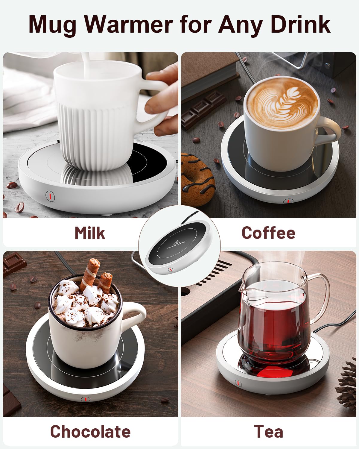 Sweetfull mug warmer makes a thoughtful gift for any season.