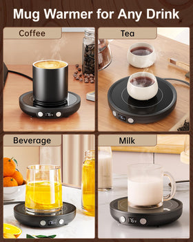 Sweetfull Mug Warmer safety certifications reassure safe daily use.