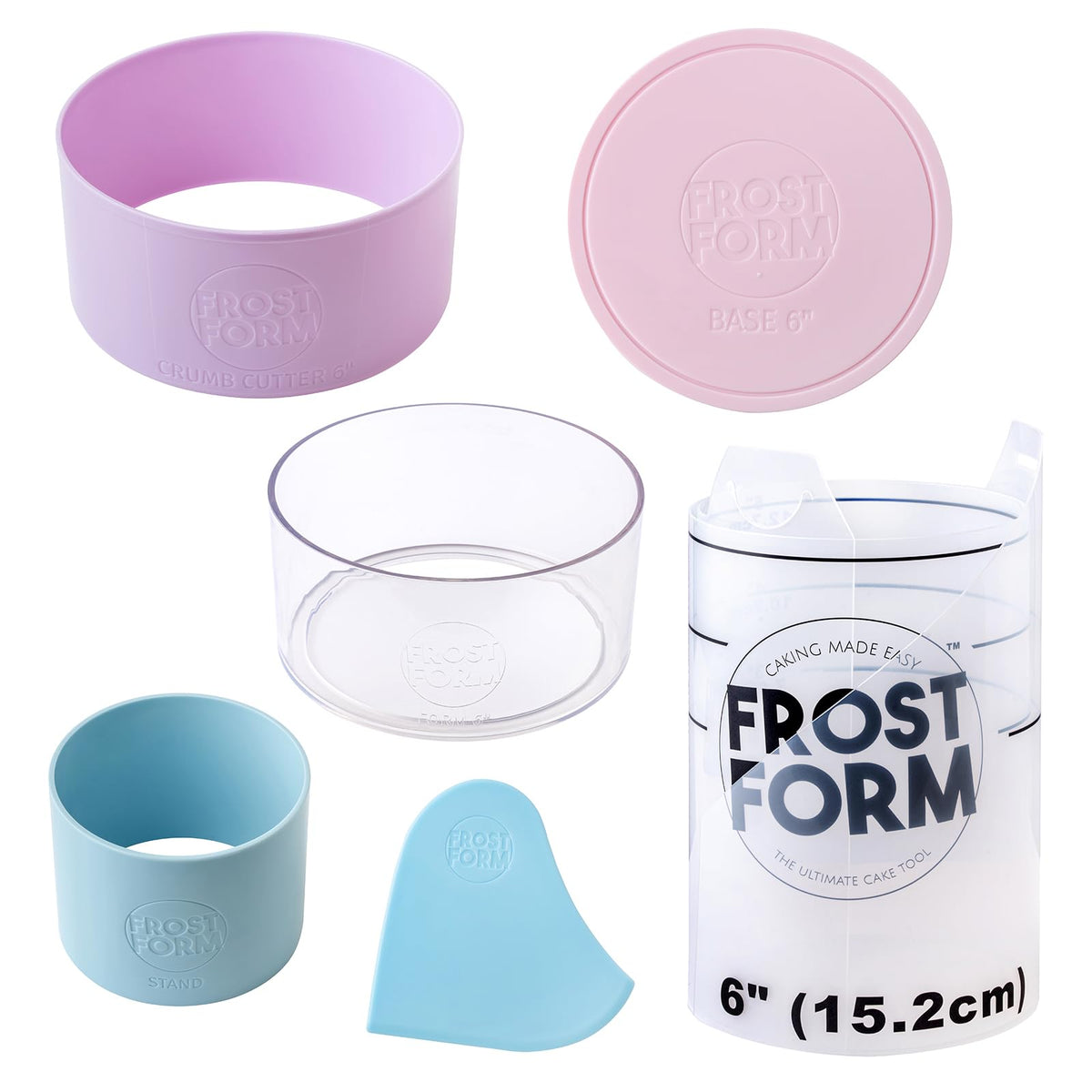 Sweetshop American Crafts Frost Form 6-inch liner for precise cake borders.