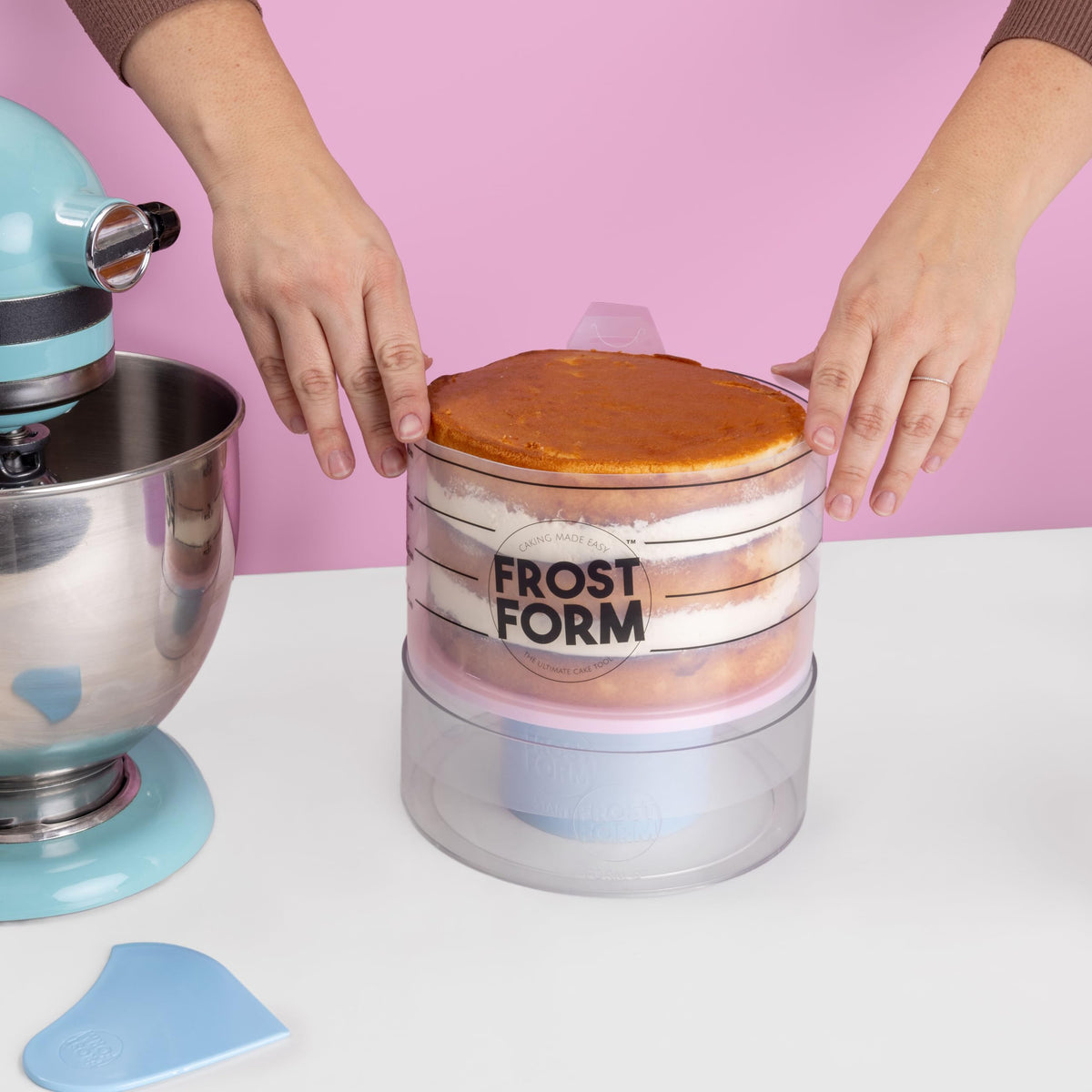 Sweetshop Frost Form finisher delivers a smooth, polished finish.
