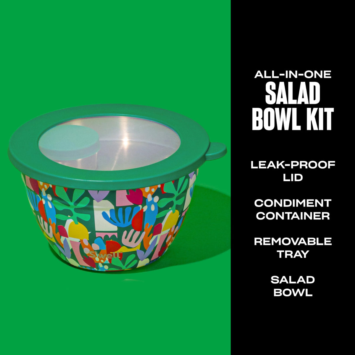 S'well 2oz mini canister for dressings fits in the kit.