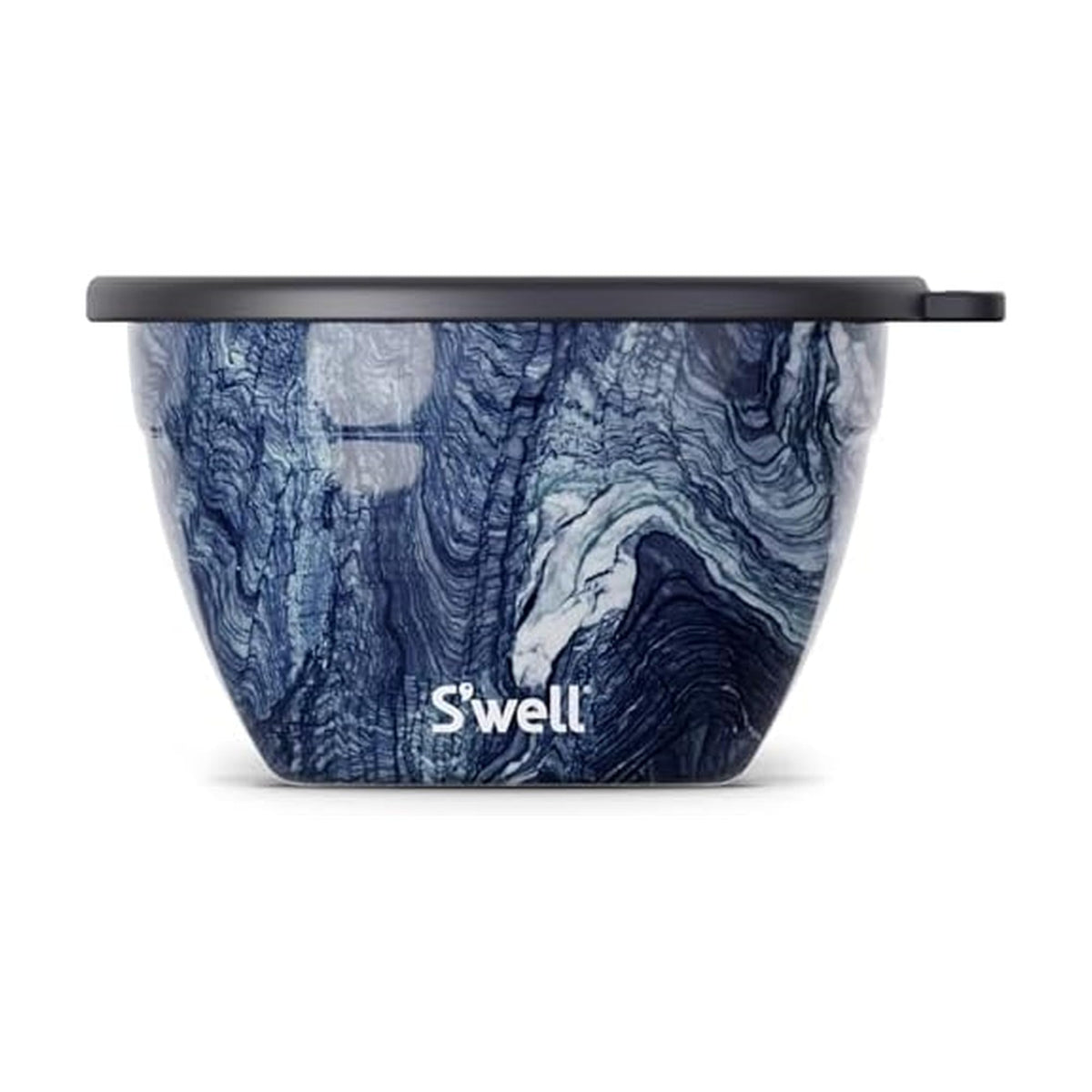S'well 64oz salad bowl in Azurite with removable tray for organized meal prep.