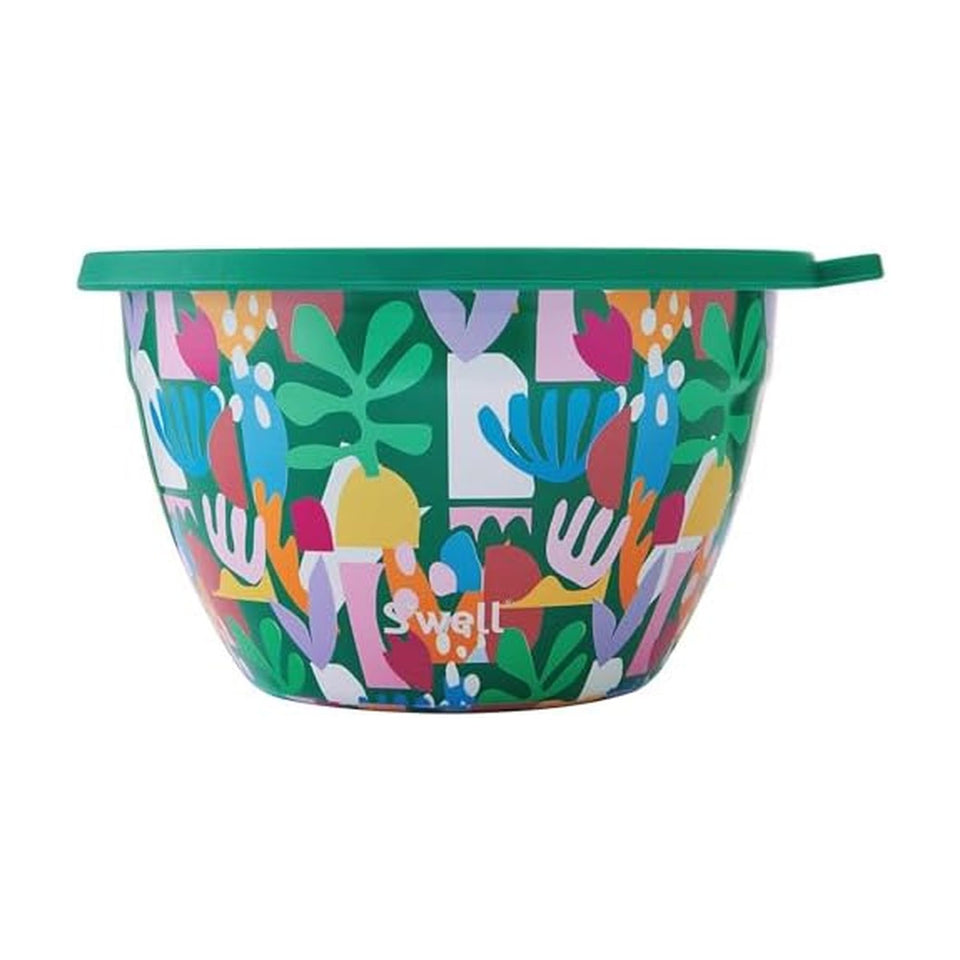 S'well 64oz salad bowl with removable tray for organized, fresh meals.