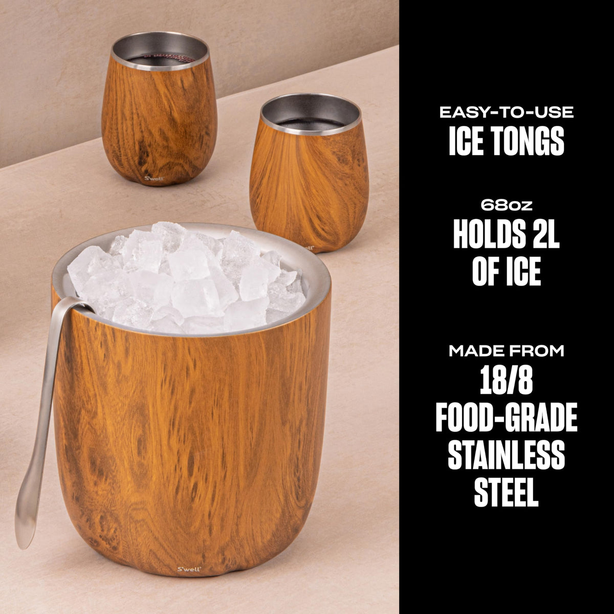 68-ounce capacity ideal for parties, bar setups, and backyard gatherings.