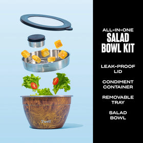 S'well 2oz condiment canister keeps dressings fresh and portable.
