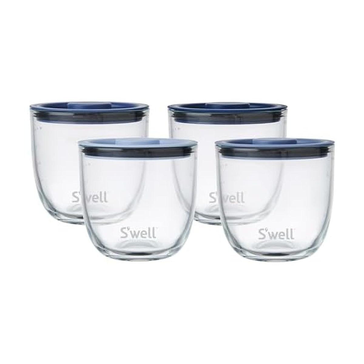 S'well glass prep bowls 16oz with leak-resistant lids for easy meal prep.