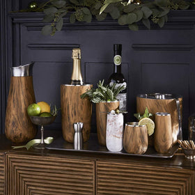 S’well ice bucket with tongs for easy, stylish ice serving.