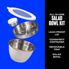 S'well mini canister for dressing, adds portable topping storage