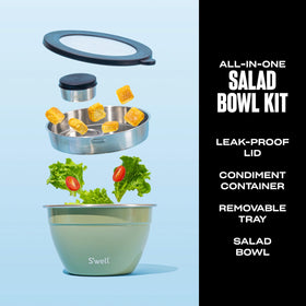 S'well removable tray keeps utensils neatly organized for packing