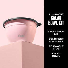 S'well removable tray demonstrates organized storage inside the bowl for toppings.