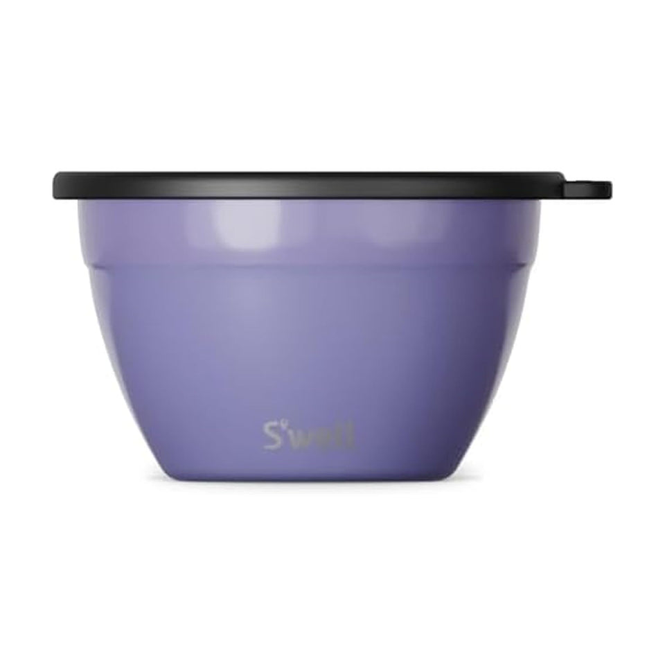 S'well 64oz salad bowl with leakproof lid for organized meal prep.