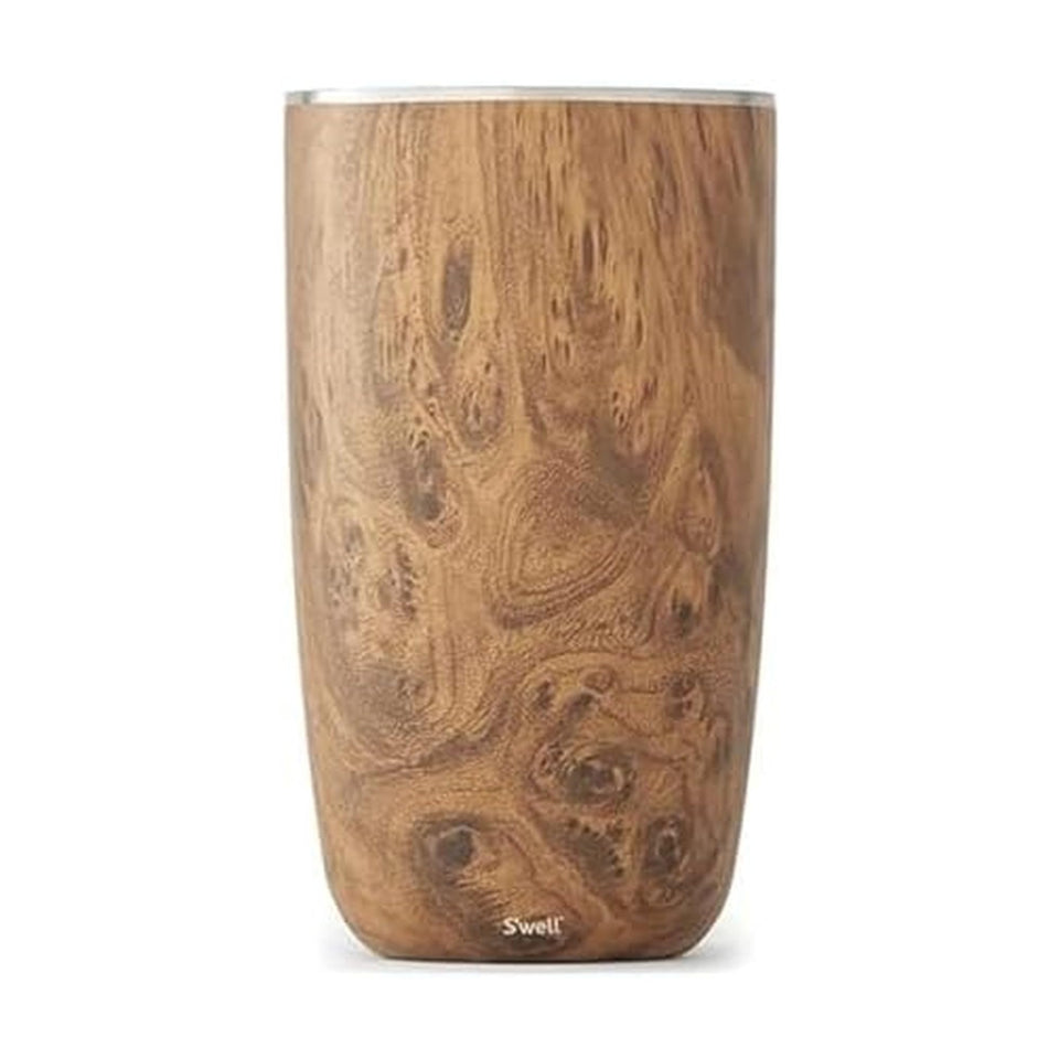 S'well Teakwood Wine Chiller showcases sleek 750ml capacity for stylish serving.