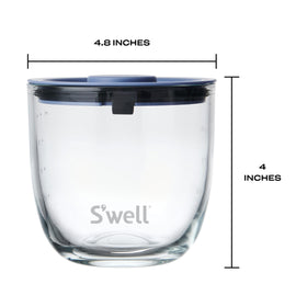 S'well 16oz glass prep bowls fit inside Eats bowls for versatile use.