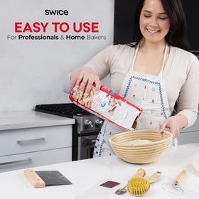 Swice complete set suits beginners and pros for versatile bread recipes.