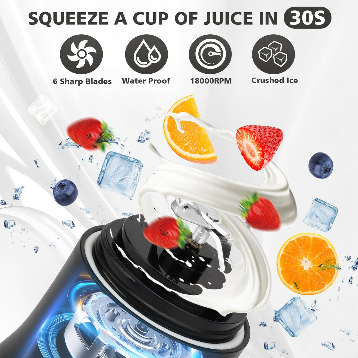 Swietonic 20-ounce cup ready for daily use in a bag or backpack.