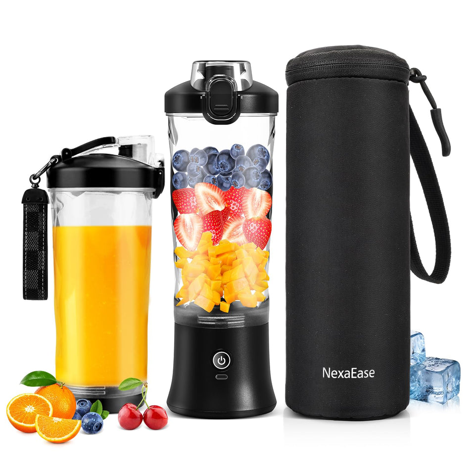 Swietonic portable blender front view for quick smoothies on the go.