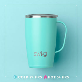 Swig Life coasters prevent slips and drips on surfaces.